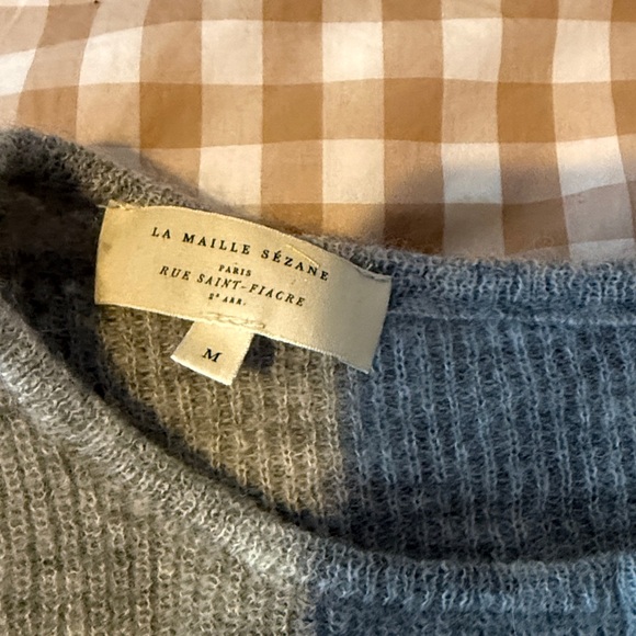 Sezane gaspard cardigan light grey size medium - Picture 2 of 5